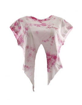 Shop Art  T-shirt Donna In Jersey Tie Dye
