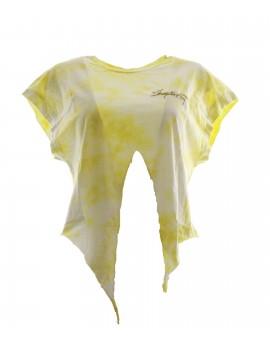 Shop Art  T-shirt  Donna In Jersey Tie Dye