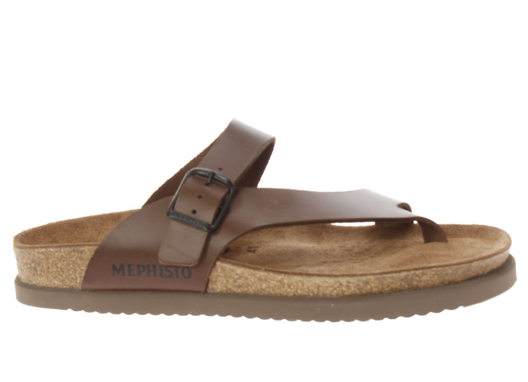 Mephisto Infradito Niels pelle Brown da uomo - De Silvestri Shoes