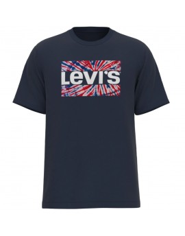 Levis  T-shirt Ss Relaxed Fit Tee Tie-Dye