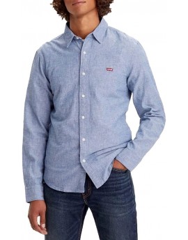 Levi's  Camicia Ls Battery  Slim Navy Peony