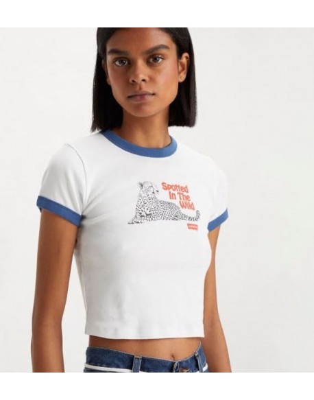 Levi's® T-shirt Graphic Ringer Mini