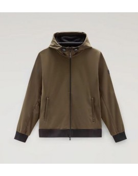 Woolrich  Felpa con zip in Softshell