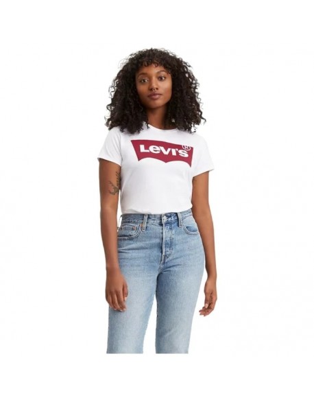 Levi's®  T-shirt Graphic Set-In Neck Hm  Whi