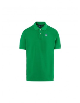 North Sails  Polo Shiort Sleeve Printed Green