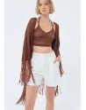 Fracomina  Knitted Cardigan Brown
