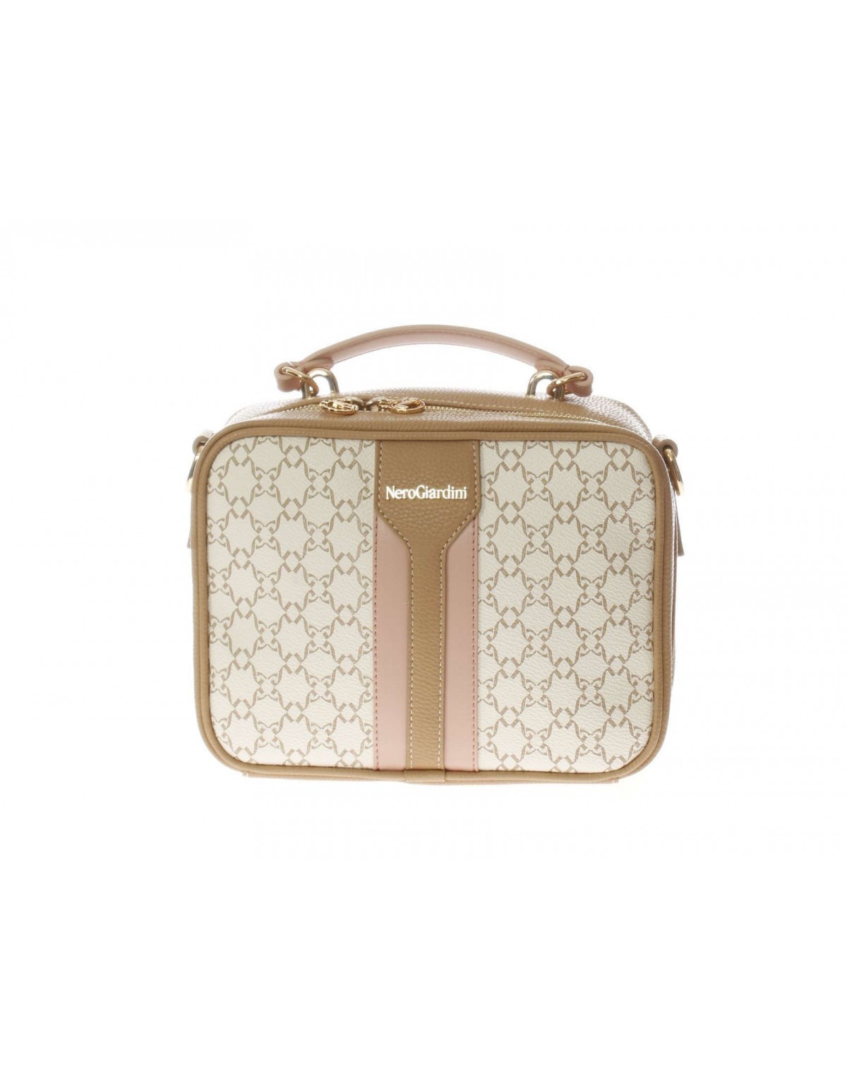 Nero Giardini Borsa a mano In Tessuto Logato da donna De Silvestri Shoes