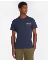 Barbour  T shirt Preppy Navy