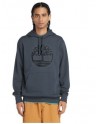 Timberland  Felpa cappuccio logo blu