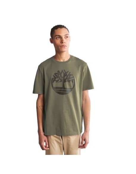 Timberland  T shirt logo Kenn verde