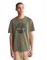 Timberland  T shirt logo Kenn verde