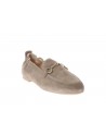 Nero Giardini  Mocassino morsetto in camoscio beige