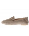Nero Giardini  Mocassino morsetto in camoscio beige