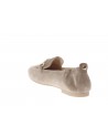 Nero Giardini  Mocassino morsetto in camoscio beige