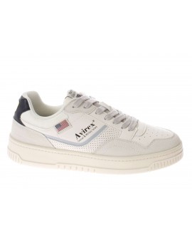 Avirex  Sneaker Chester Suede bianco blu