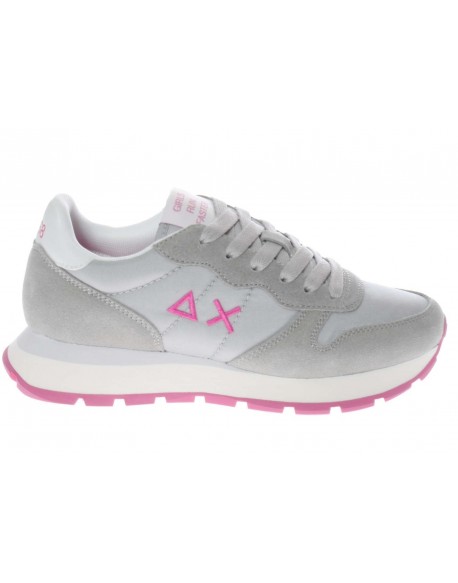 Sun68  Sneaker Ally solid nylon  grigio chiaro