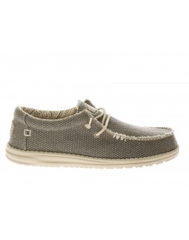 Hey Dude  Sneaker Wally Braided Army