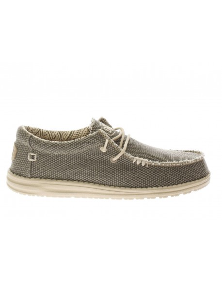 Hey Dude  Sneaker Wally Braided Army