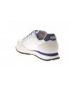 Sun68  Sneaker Tom Solid pelle e tessuto bianco