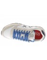 Sun68  Sneaker Tom Solid pelle e tessuto bianco