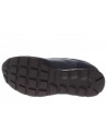 Sun68  Sneaker Tom Flou  pelle e tessuto navy