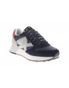 Sun68  Sneaker Jaki 2.0 pelle e tessuto navy