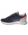 Sun68  Sneaker Jaki 2.0 pelle e tessuto navy