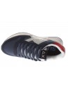Sun68  Sneaker Jaki 2.0 pelle e tessuto navy