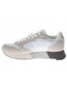 Sun68  Sneaker Jaki 2.0 pelle e tessuto bianco