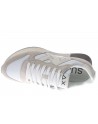Sun68  Sneaker Jaki 2.0 pelle e tessuto bianco