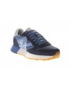 Sun68  Sneaker Jaki 2.0 pelle e tessuto navy