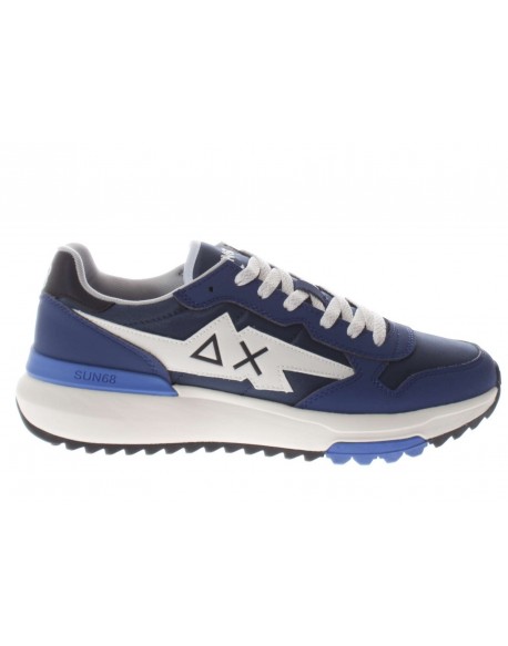 Sun68  Sneaker Niki  2.0 solid pelle e tessuto