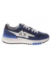 Sun68  Sneaker Niki  2.0 solid pelle e tessuto