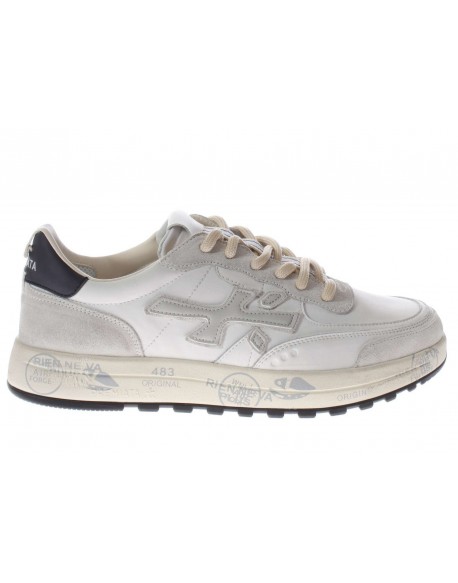 Premiata  Sneaker Nous 7233 in pelle latte