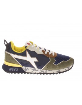 W6YZ  Sneaker Jet M blu/bianco