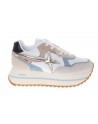W6YZ  Sneaker Deva platform Bianco/beige