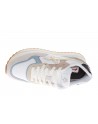 W6YZ  Sneaker Deva platform Bianco/beige