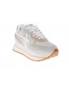 W6YZ  Sneaker Deva platform bianco/platino