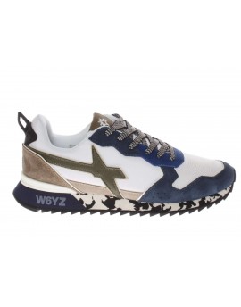W6YZ  Sneaker Jet M bluette/bianco