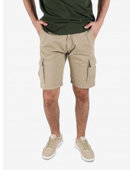 Take.Two  Pantalone cargo corto ripstop