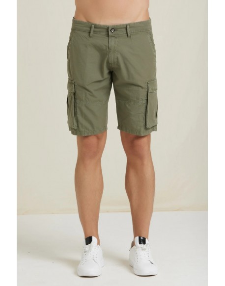Take.Two  Pantalone cargo corto ripstop