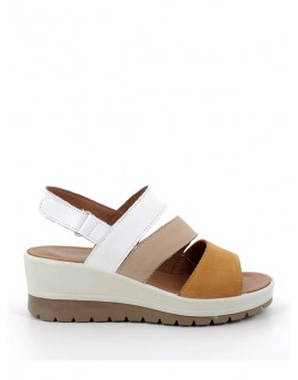 Igi&Co  Sandalo a fasce con zeppa DCL 76646