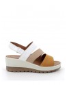 Igi&Co  Sandalo a fasce con zeppa DCL 76646