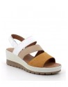 Igi&Co  Sandalo a fasce con zeppa DCL 76646