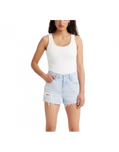Levi's®  Canotta Eential Rib Tank White  Rib
