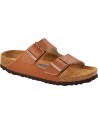 Birkenstock  Arizona in pelle  brown calz. stretta