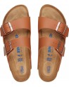 Birkenstock  Arizona in pelle  brown calz. stretta