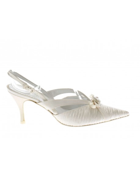 Elata Sposa  Aperto dietro in raso