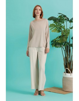 Take.Two  Maglia manica lunga lurex