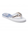 L.A.WATER  Infradito strass Majolica